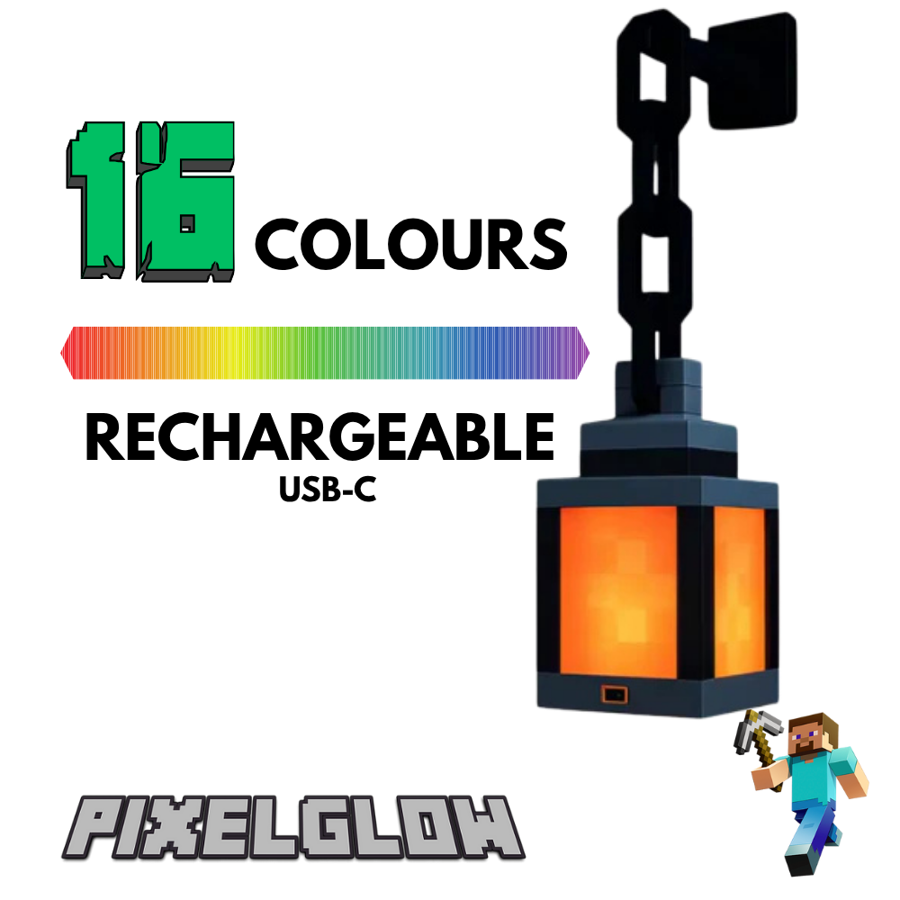 PixelGlow Luminous Lantern Light