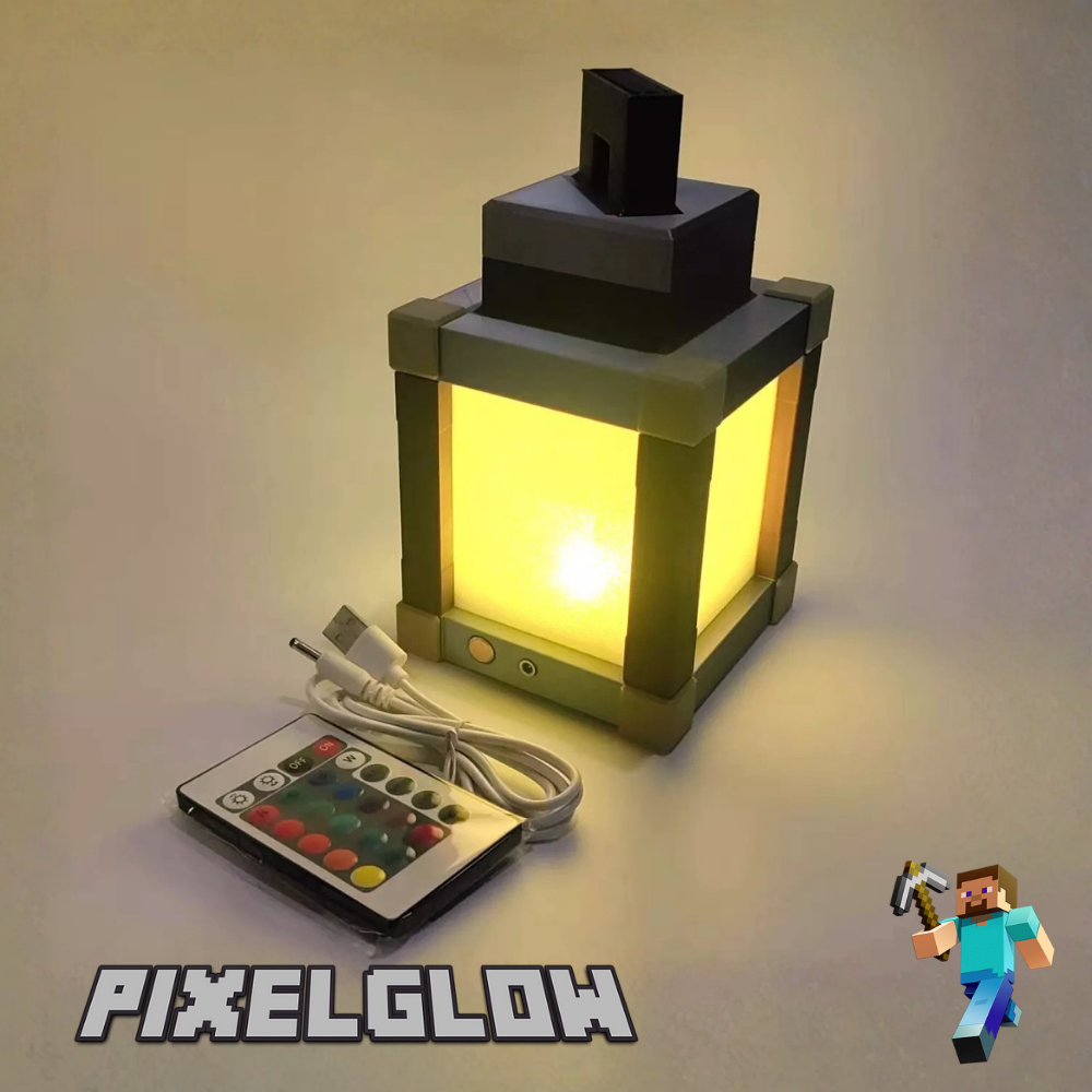 PixelGlow Luminous Lantern Light