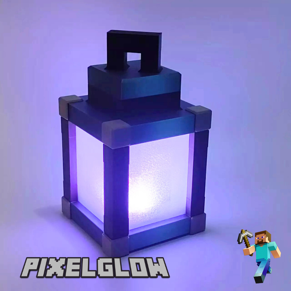 PixelGlow Luminous Lantern Light Quad 4 Pack