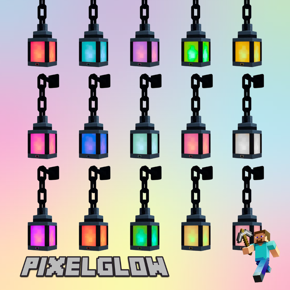 PixelGlow Luminous Lantern Light