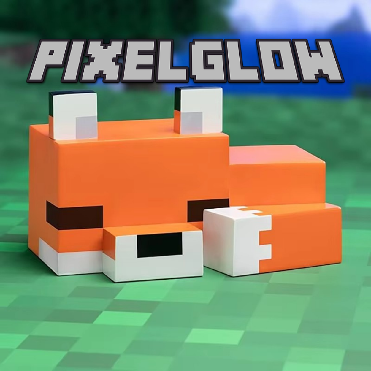 PixelGlow Fox Night Light