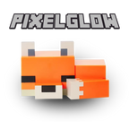 PixelGlow Fox Night Light