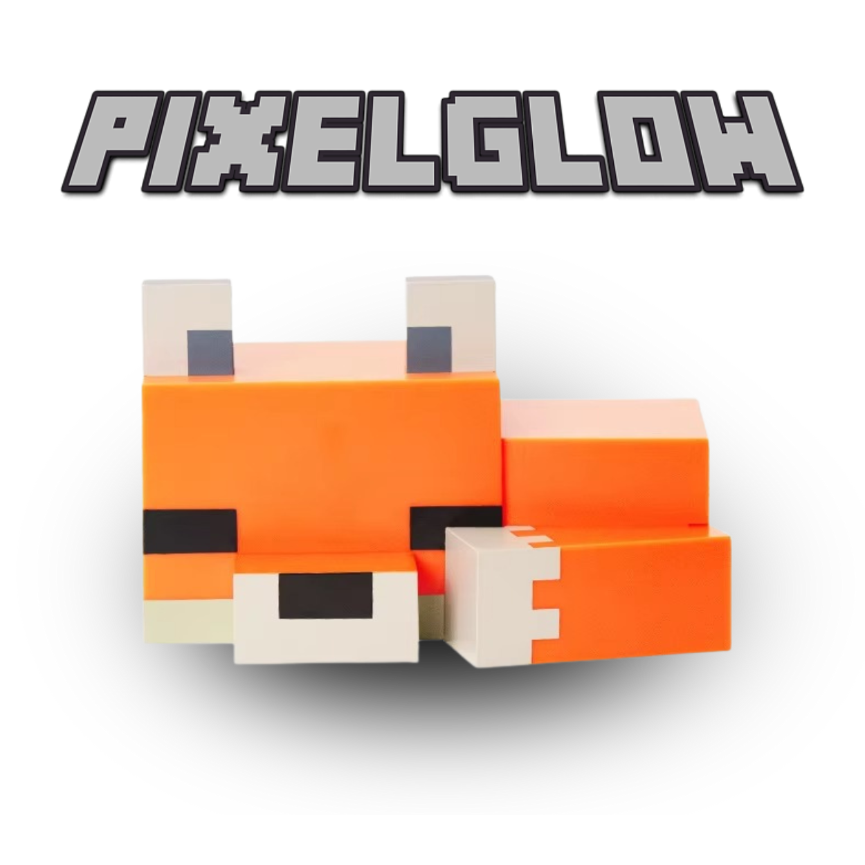 PixelGlow Fox Night Light